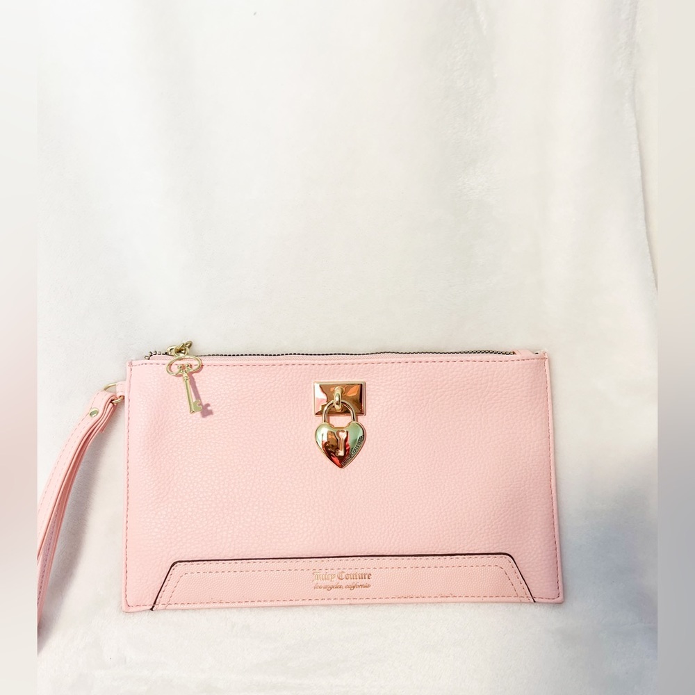 Juicy Couture Pink Wristlet New No Tags